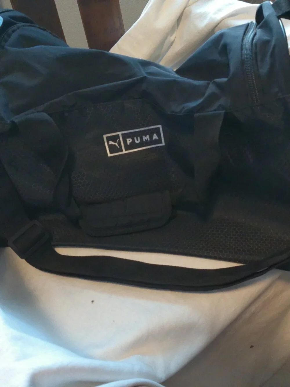 Puma Black Duffel Bag GUC
